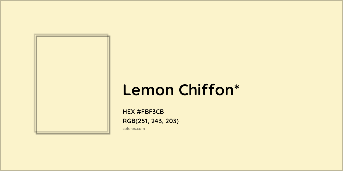 HEX #FBF3CB Color Name, Color Code, Palettes, Similar Paints, Images