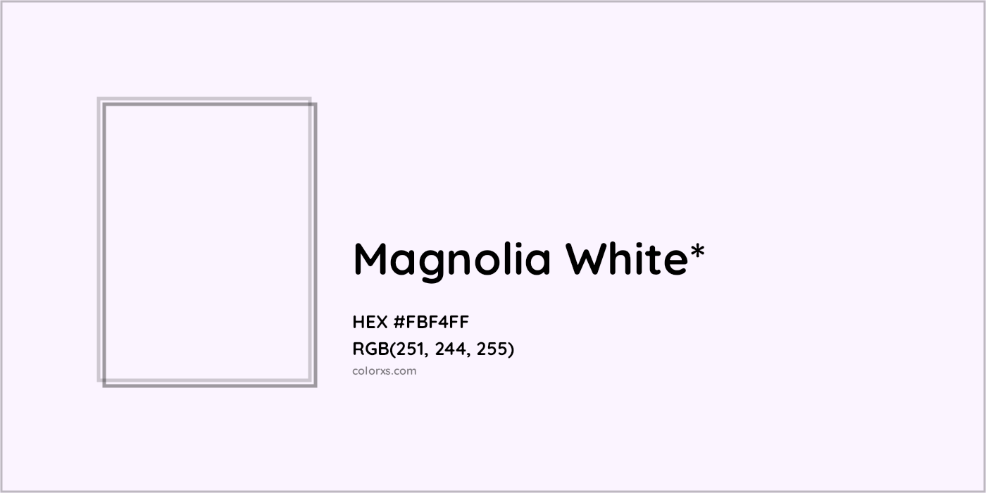 HEX #FBF4FF Color Name, Color Code, Palettes, Similar Paints, Images