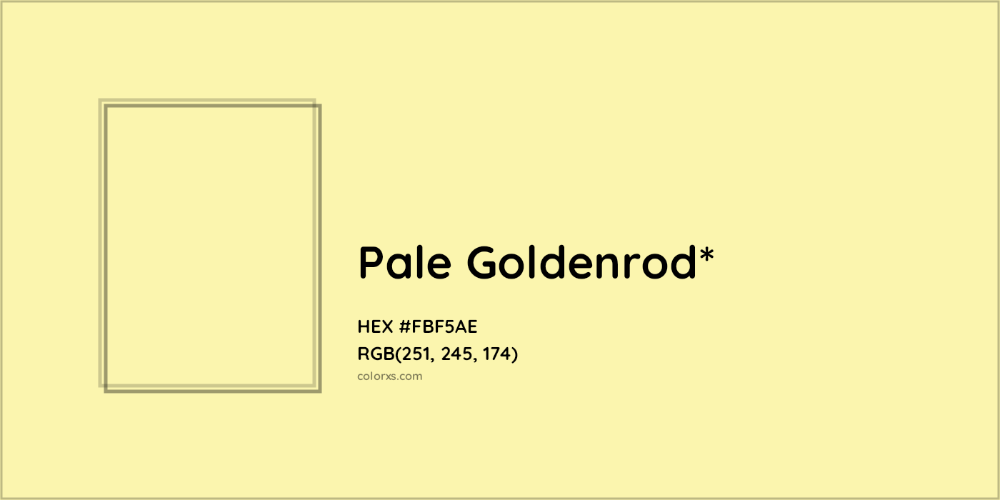 HEX #FBF5AE Color Name, Color Code, Palettes, Similar Paints, Images