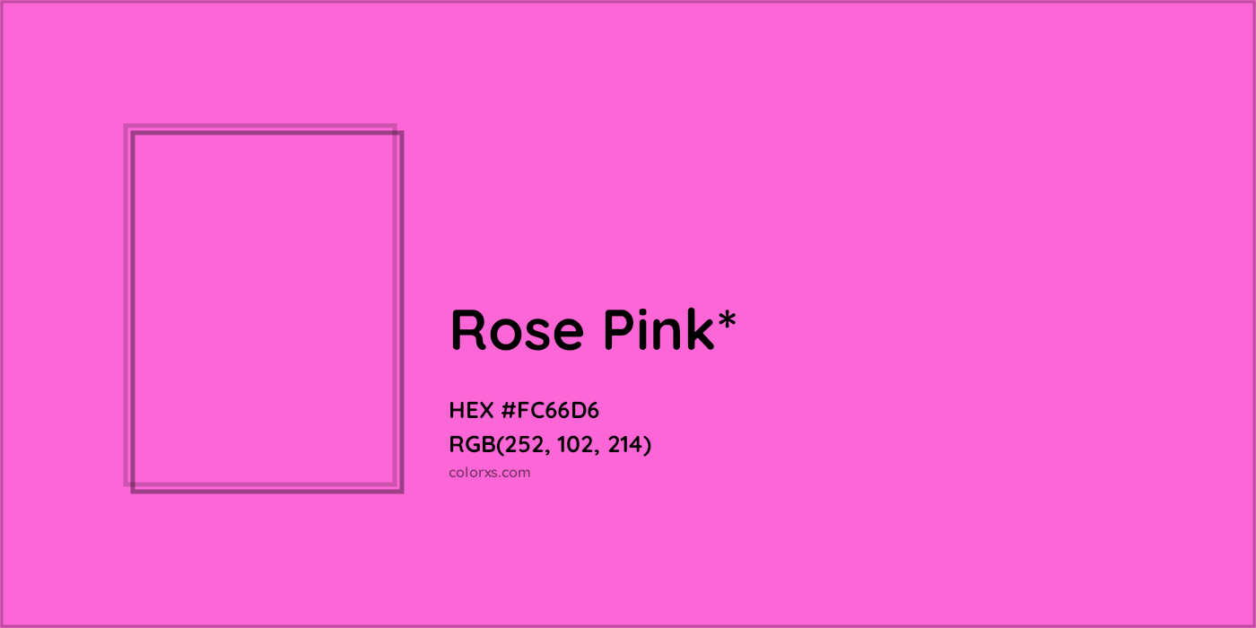 HEX #FC66D6 Color Name, Color Code, Palettes, Similar Paints, Images