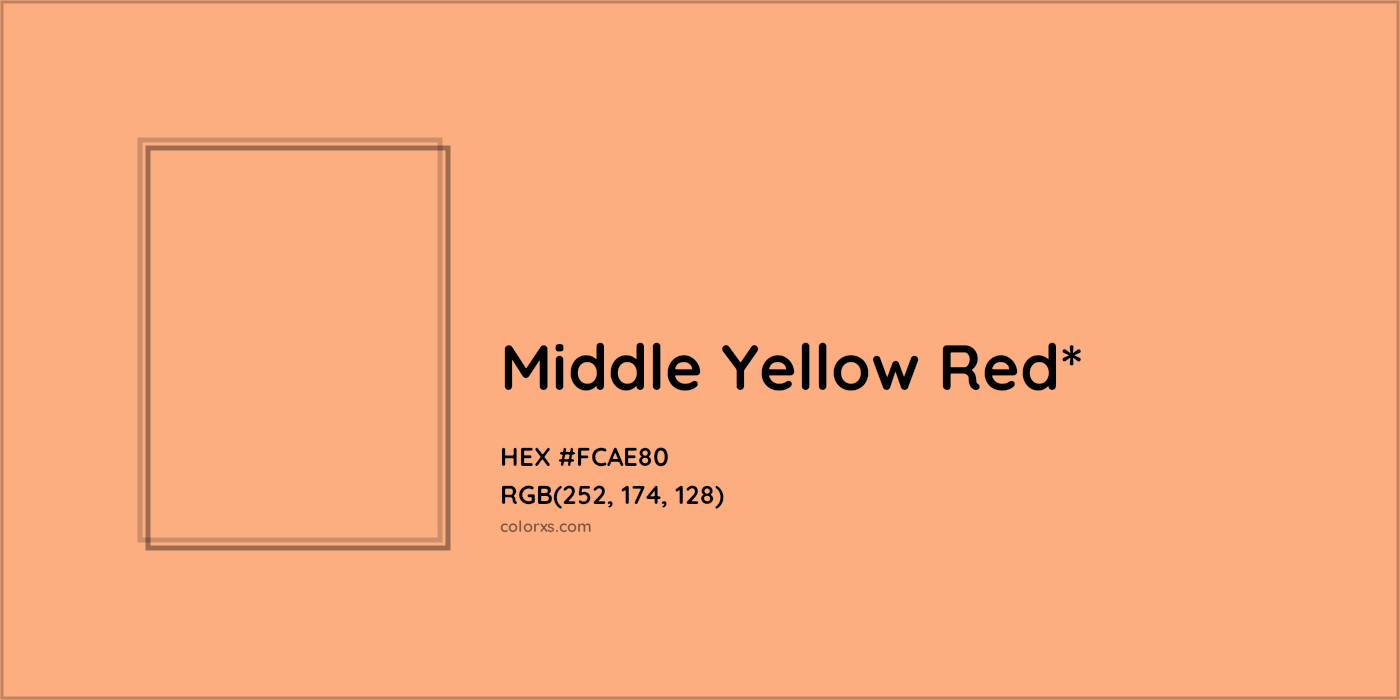 HEX #FCAE80 Color Name, Color Code, Palettes, Similar Paints, Images