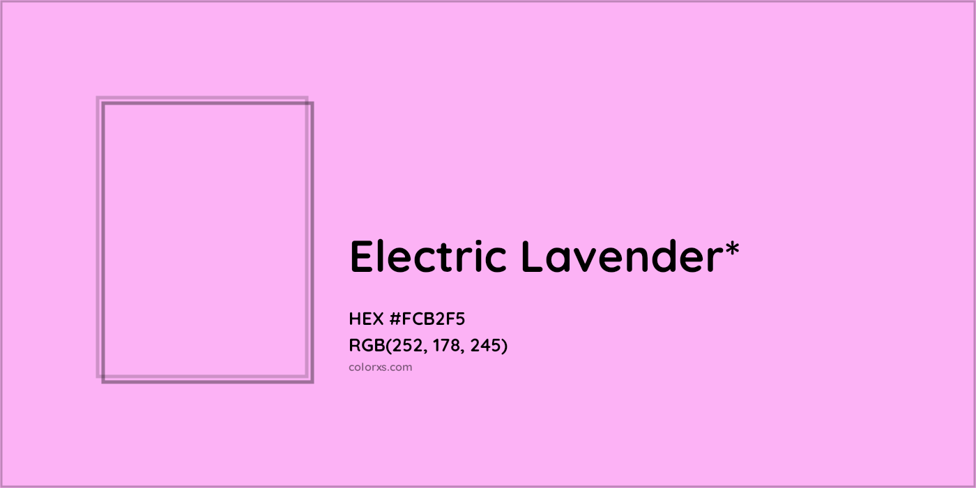 HEX #FCB2F5 Color Name, Color Code, Palettes, Similar Paints, Images