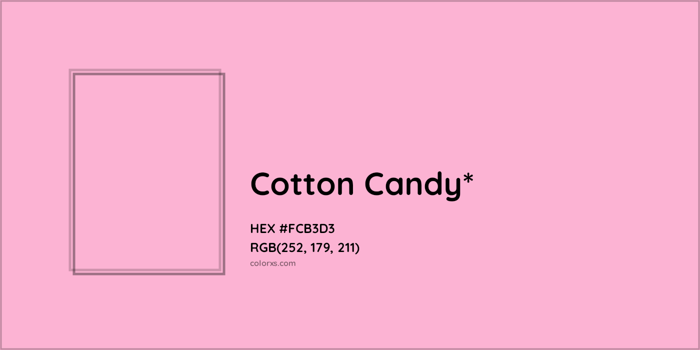 HEX #FCB3D3 Color Name, Color Code, Palettes, Similar Paints, Images