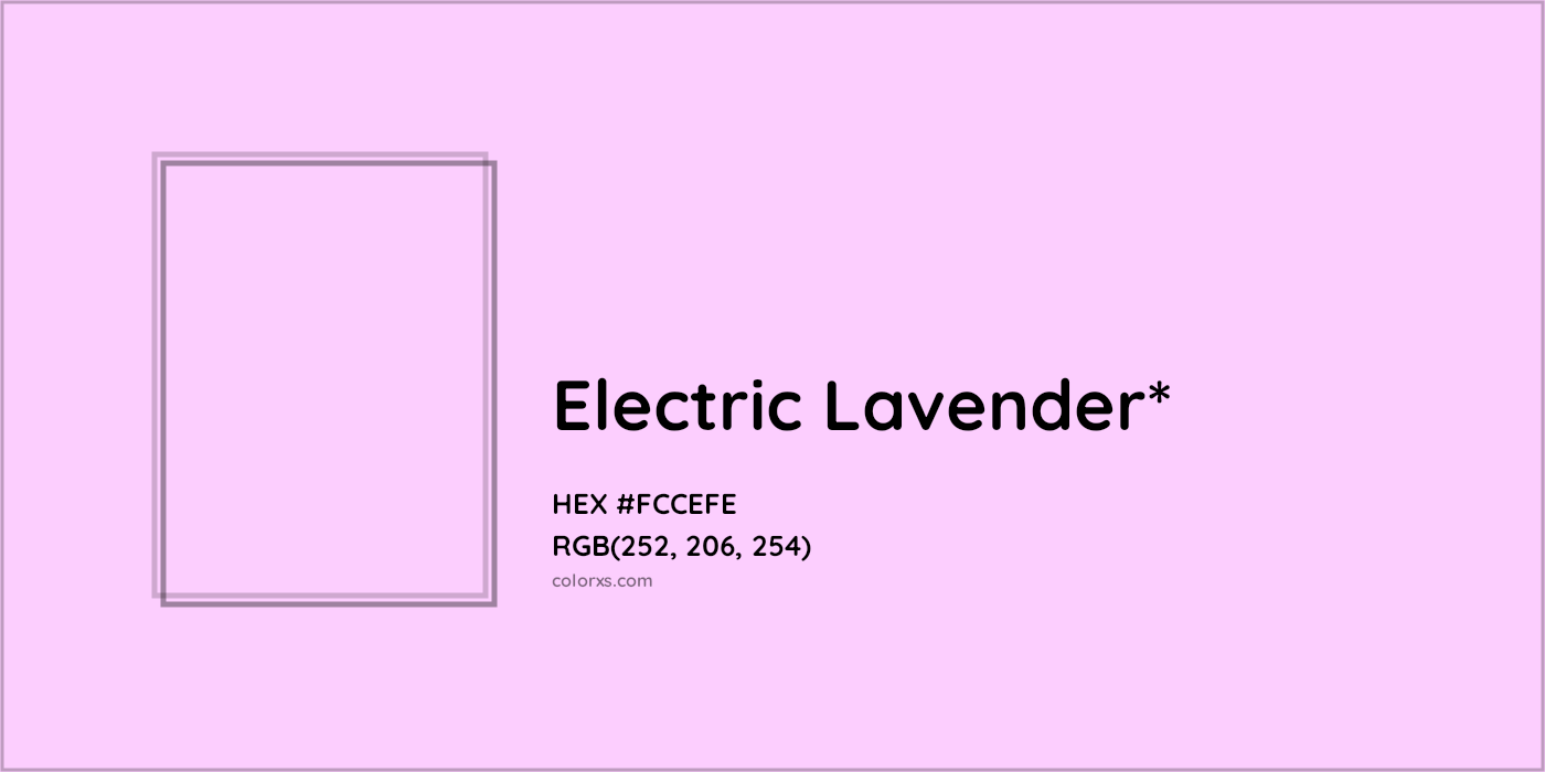 HEX #FCCEFE Color Name, Color Code, Palettes, Similar Paints, Images