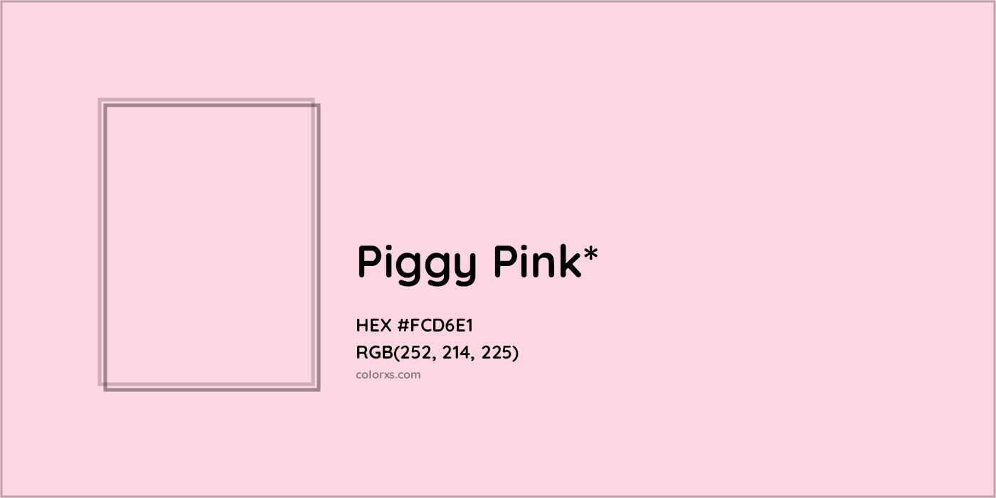 HEX #FCD6E1 Color Name, Color Code, Palettes, Similar Paints, Images