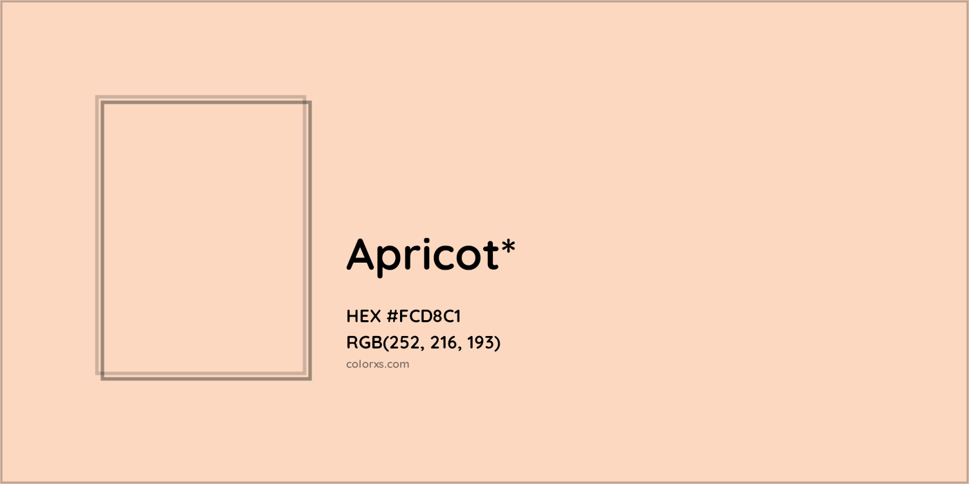 HEX #FCD8C1 Color Name, Color Code, Palettes, Similar Paints, Images