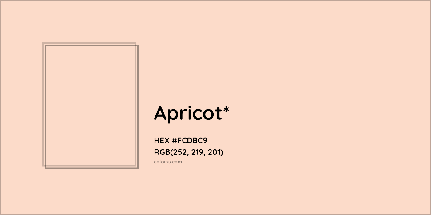 HEX #FCDBC9 Color Name, Color Code, Palettes, Similar Paints, Images