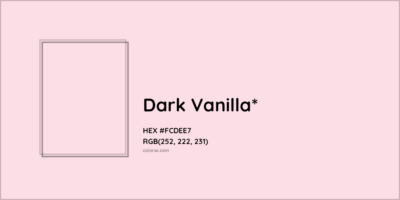 HEX #FCDEE7 Color Name, Color Code, Palettes, Similar Paints, Images