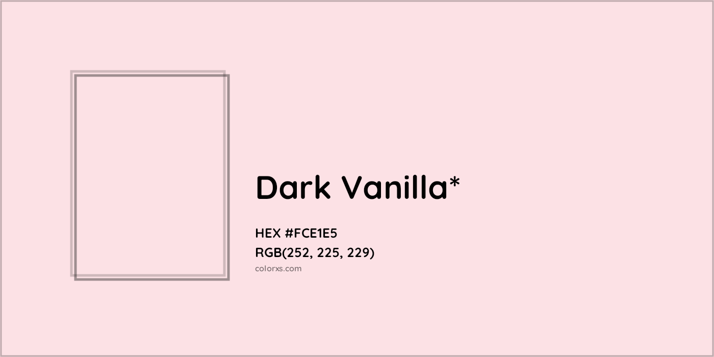 HEX #FCE1E5 Color Name, Color Code, Palettes, Similar Paints, Images