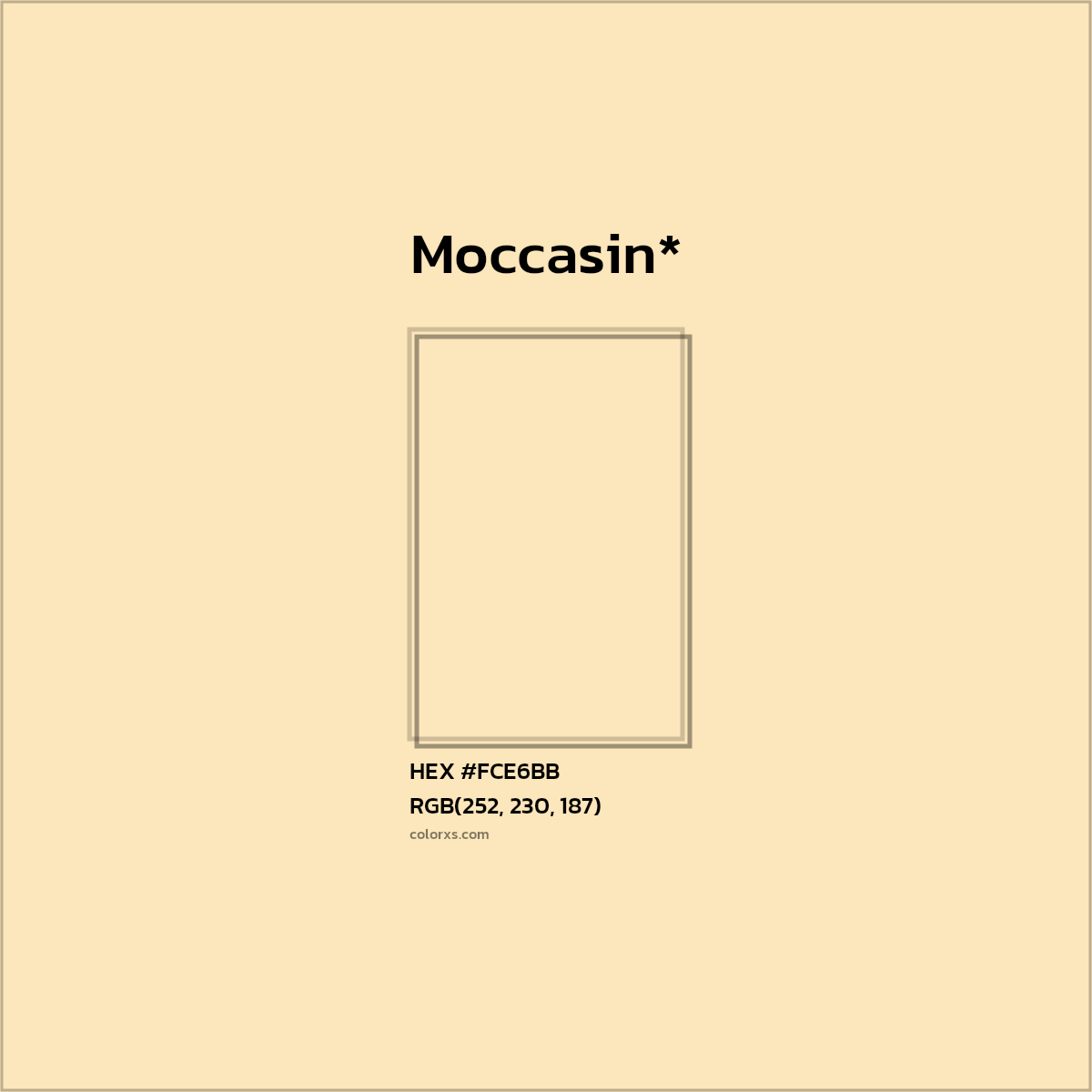 HEX #FCE6BB Color Name, Color Code, Palettes, Similar Paints, Images