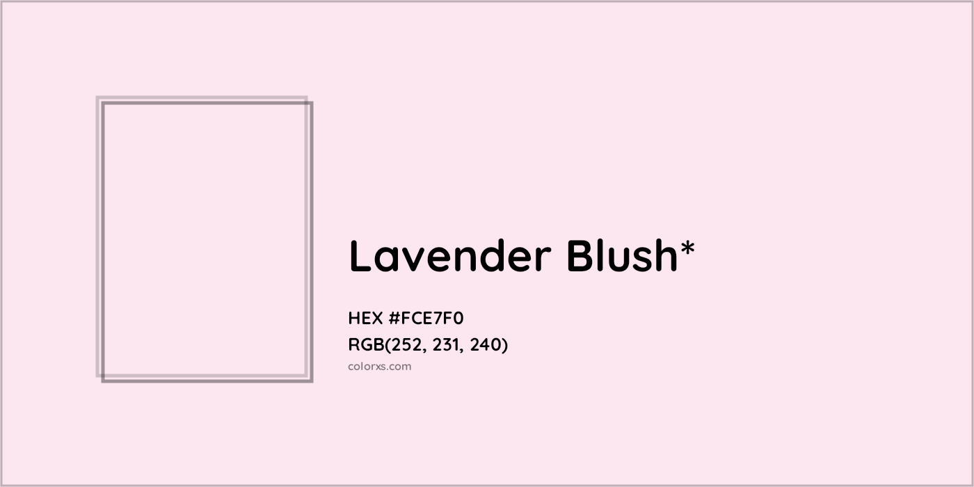 HEX #FCE7F0 Color Name, Color Code, Palettes, Similar Paints, Images