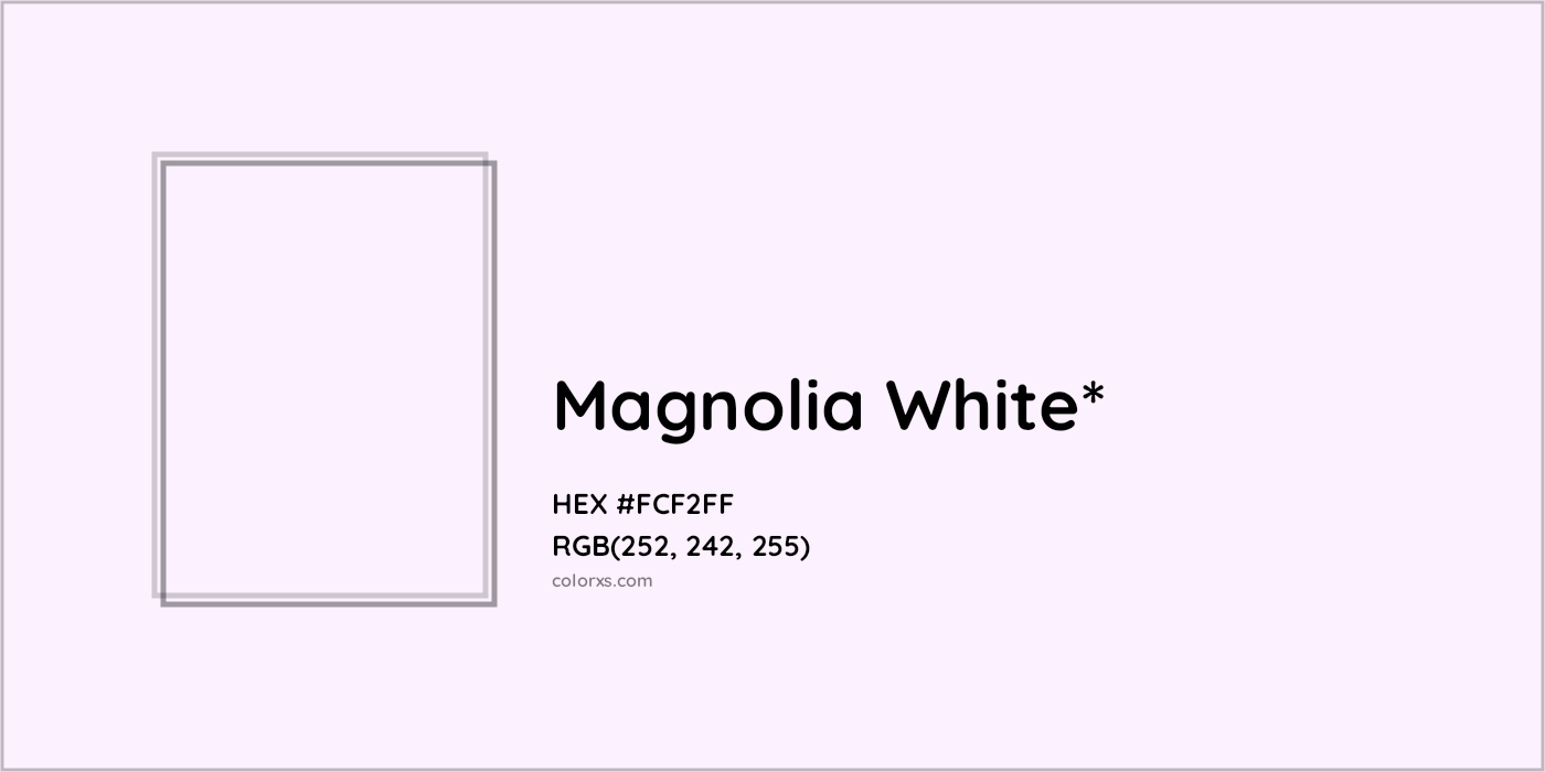 HEX #FCF2FF Color Name, Color Code, Palettes, Similar Paints, Images