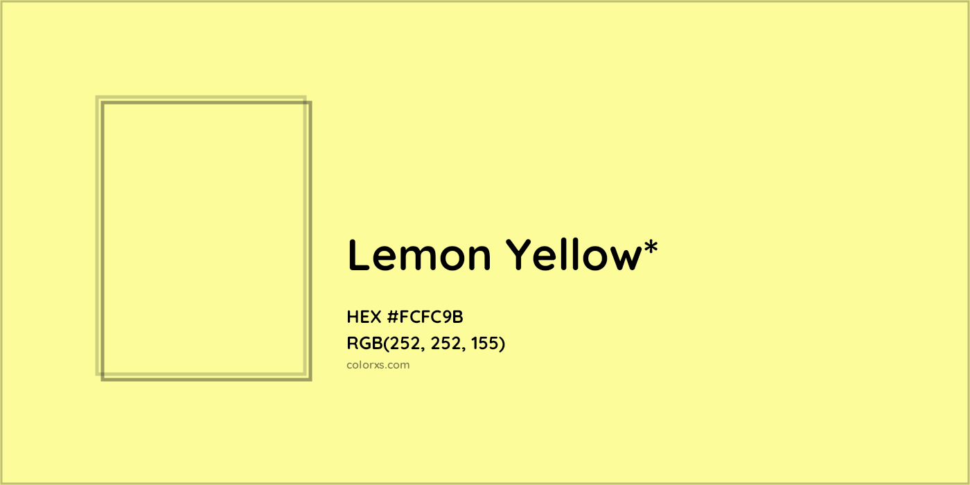 HEX #FCFC9B Color Name, Color Code, Palettes, Similar Paints, Images