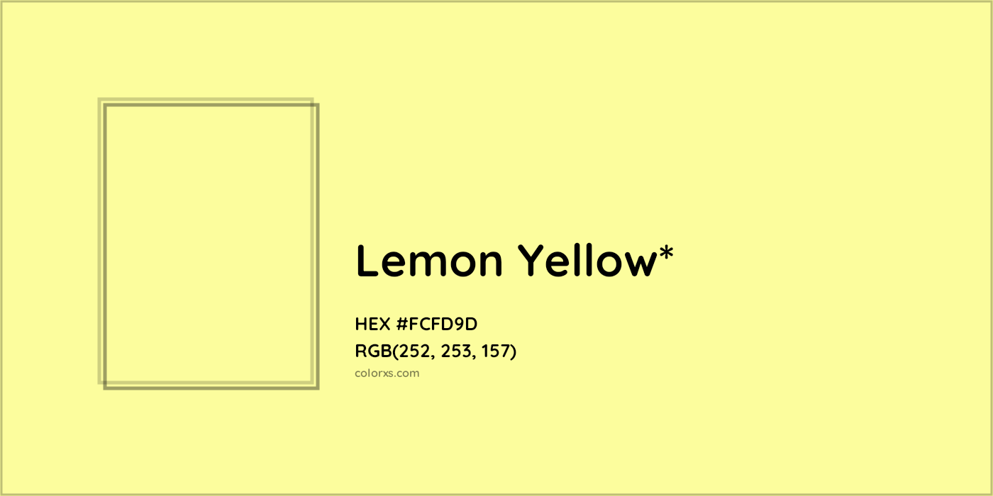 HEX #FCFD9D Color Name, Color Code, Palettes, Similar Paints, Images