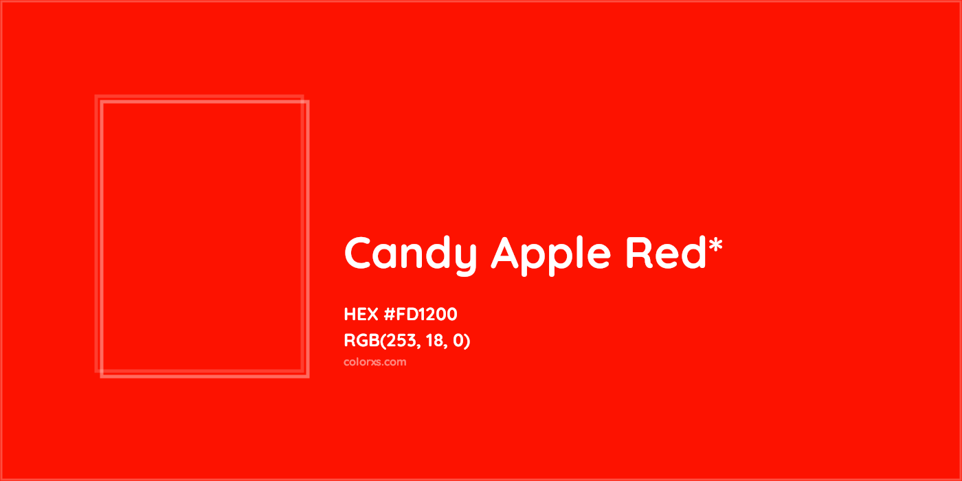 HEX #FD1200 Color Name, Color Code, Palettes, Similar Paints, Images