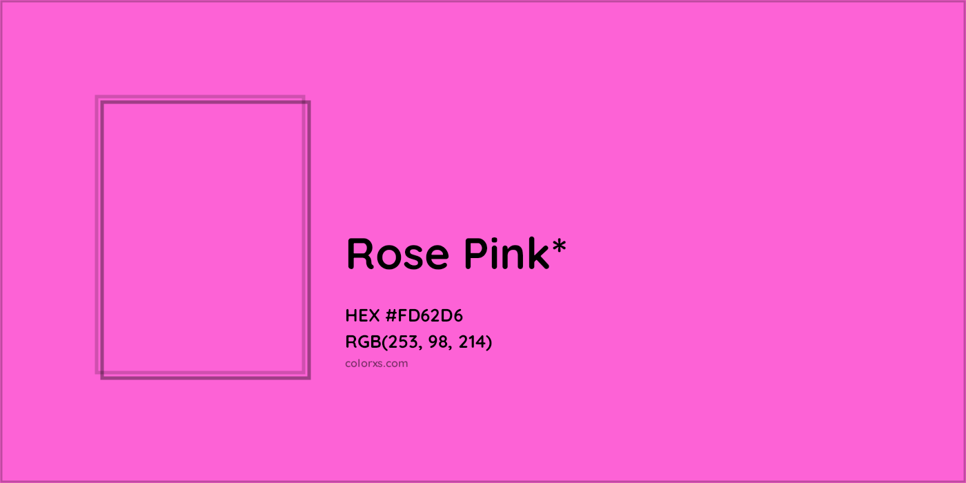 HEX #FD62D6 Color Name, Color Code, Palettes, Similar Paints, Images