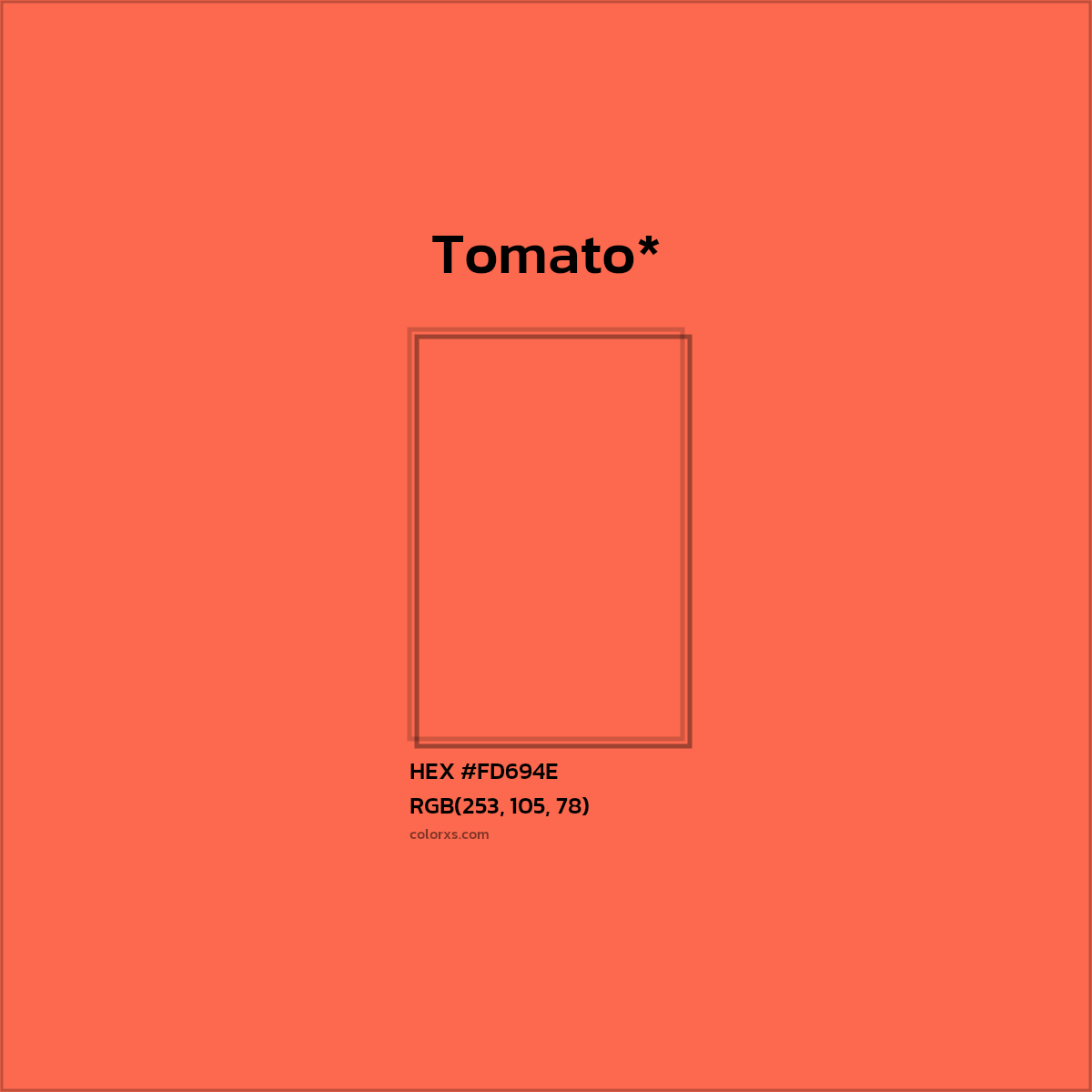 HEX #FD694E Color Name, Color Code, Palettes, Similar Paints, Images