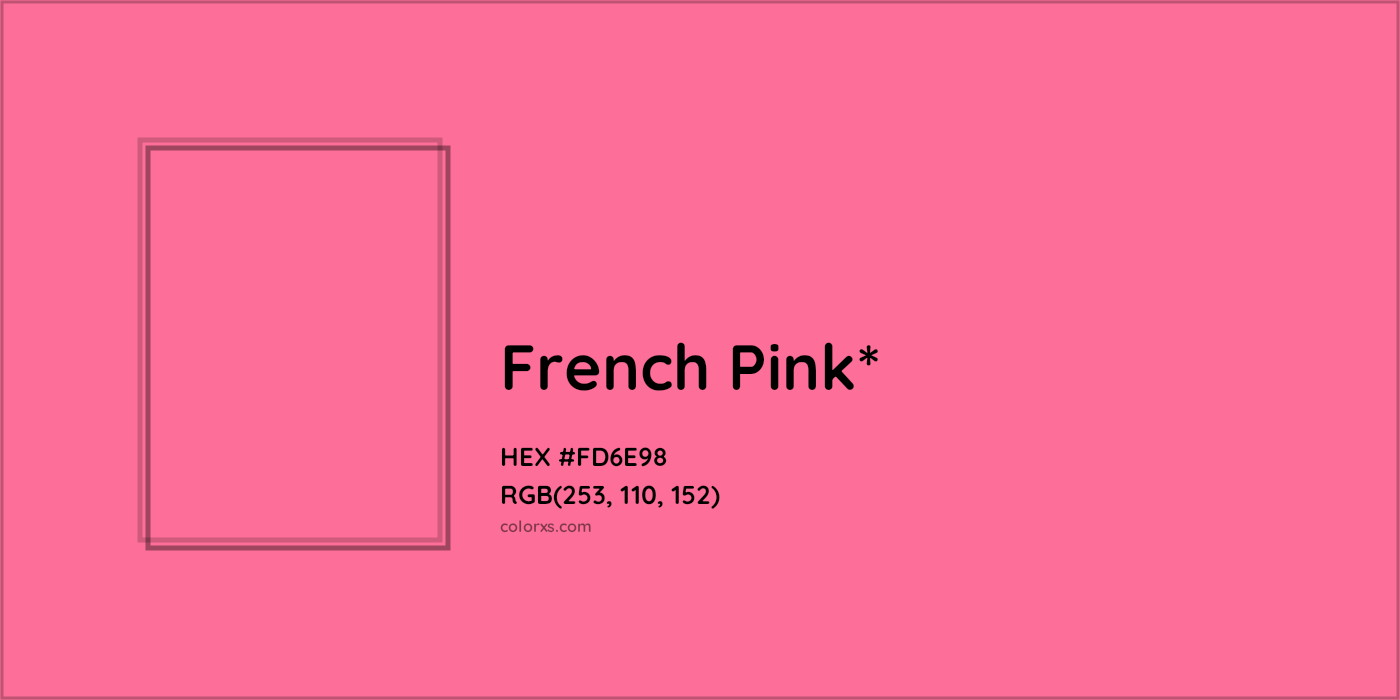 HEX #FD6E98 Color Name, Color Code, Palettes, Similar Paints, Images