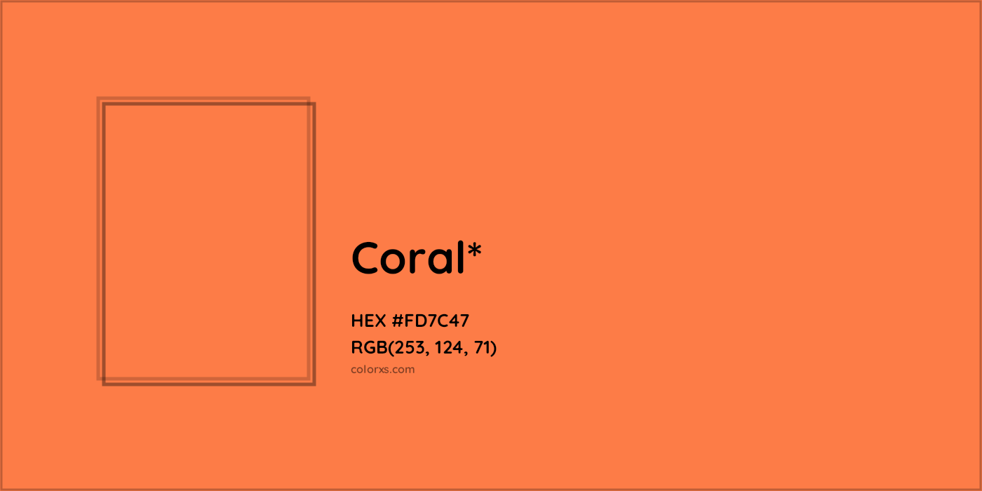 HEX #FD7C47 Color Name, Color Code, Palettes, Similar Paints, Images