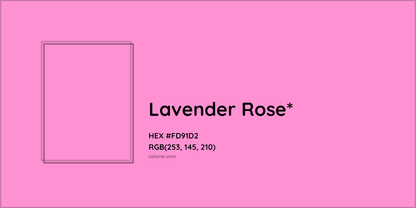 HEX #FD91D2 Color Name, Color Code, Palettes, Similar Paints, Images