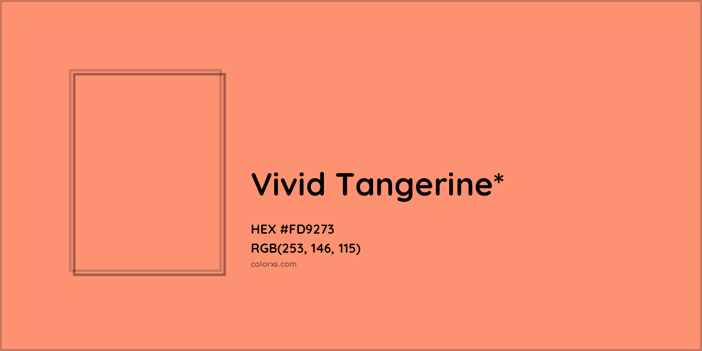 HEX #FD9273 Color Name, Color Code, Palettes, Similar Paints, Images