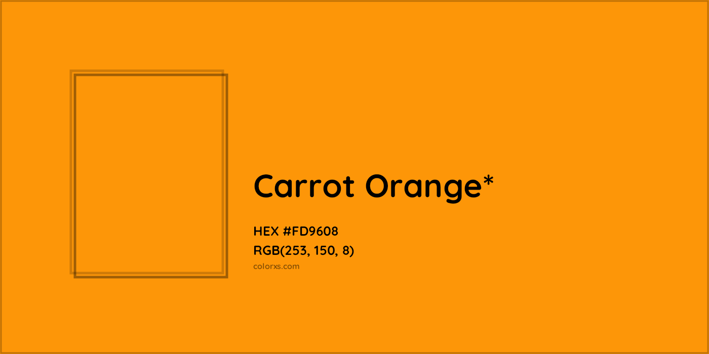 HEX #FD9608 Color Name, Color Code, Palettes, Similar Paints, Images