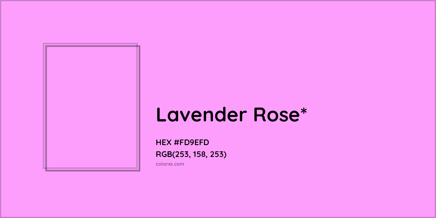 HEX #FD9EFD Color Name, Color Code, Palettes, Similar Paints, Images