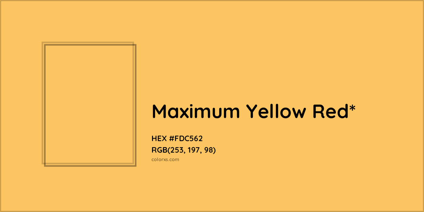 HEX #FDC562 Color Name, Color Code, Palettes, Similar Paints, Images
