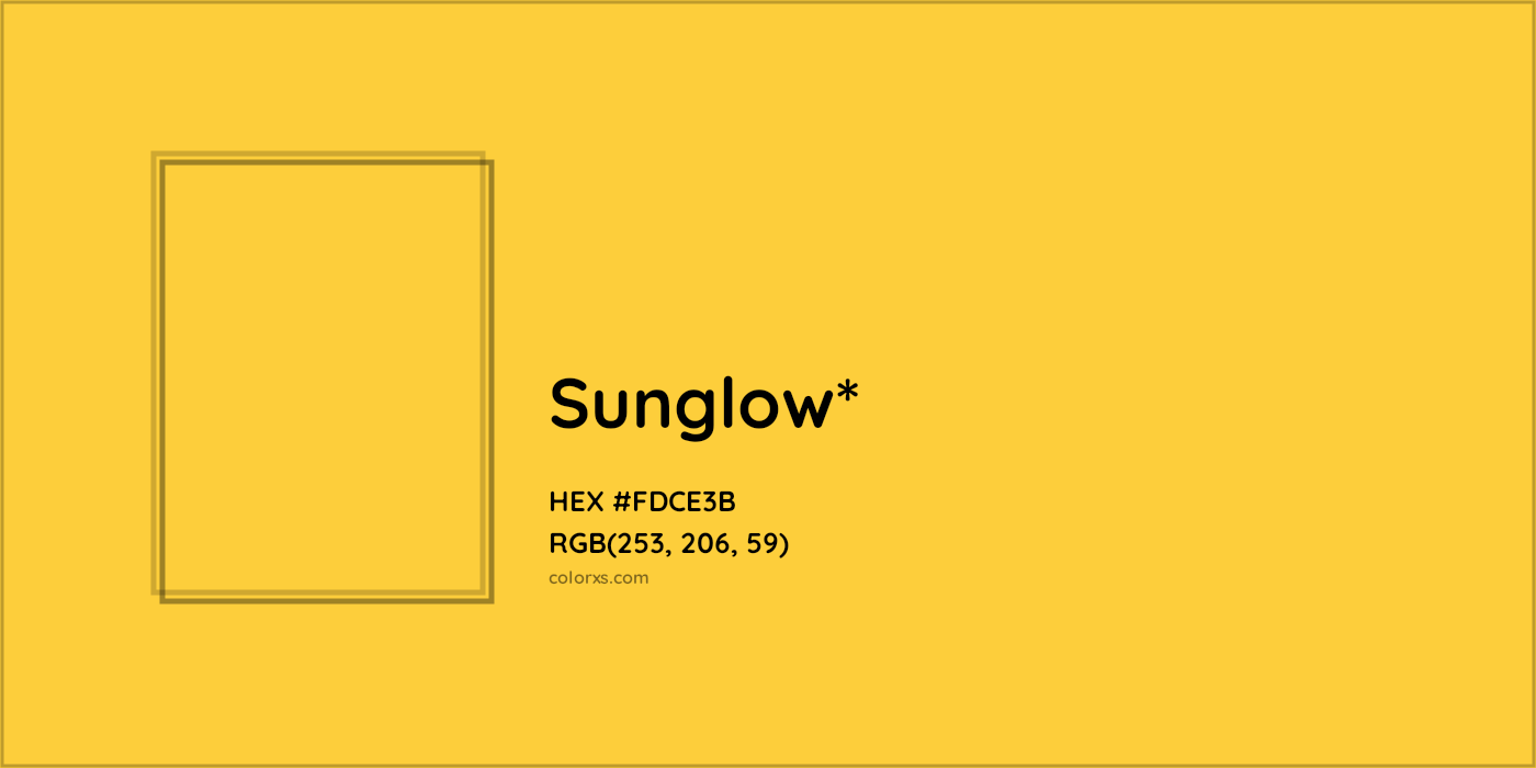 HEX #FDCE3B Color Name, Color Code, Palettes, Similar Paints, Images