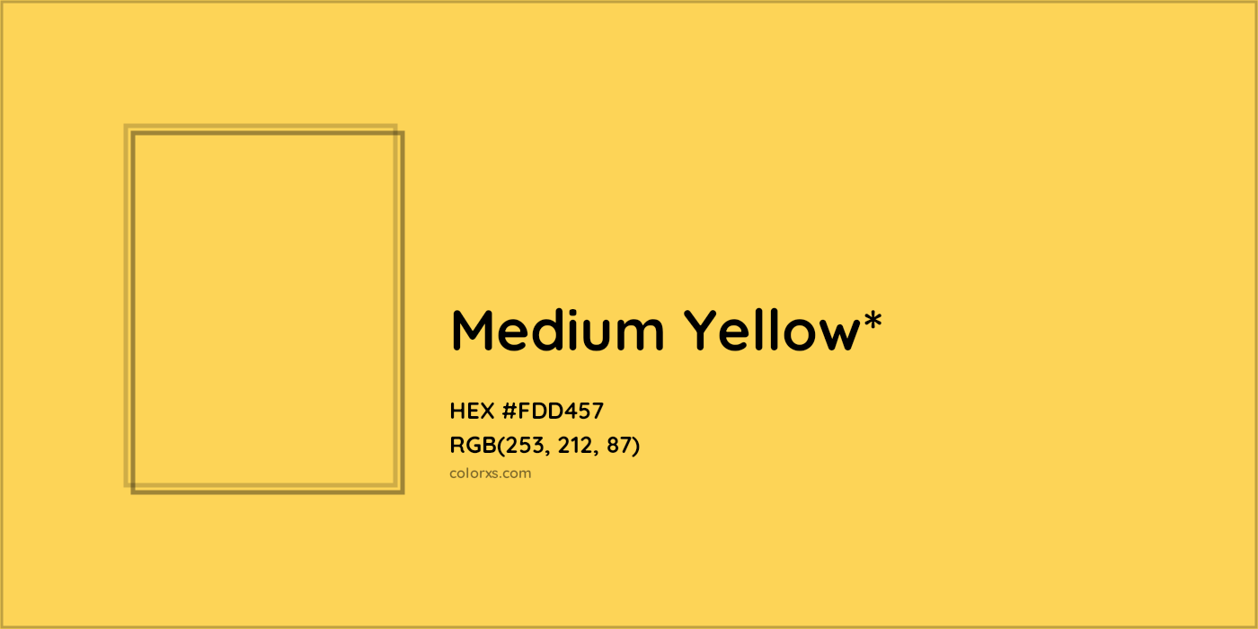 HEX #FDD457 Color Name, Color Code, Palettes, Similar Paints, Images