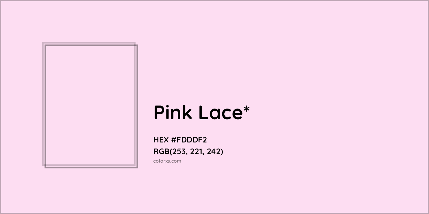 HEX #FDDDF2 Color Name, Color Code, Palettes, Similar Paints, Images