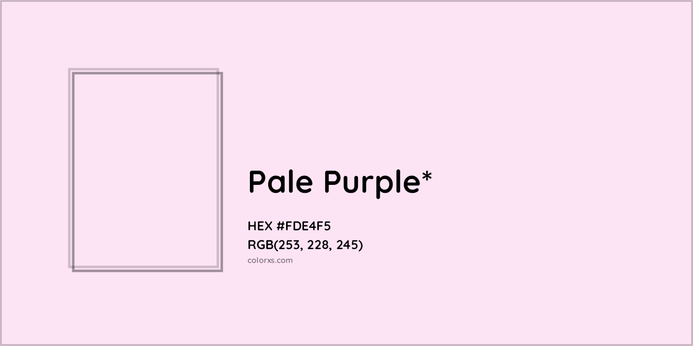 HEX #FDE4F5 Color Name, Color Code, Palettes, Similar Paints, Images