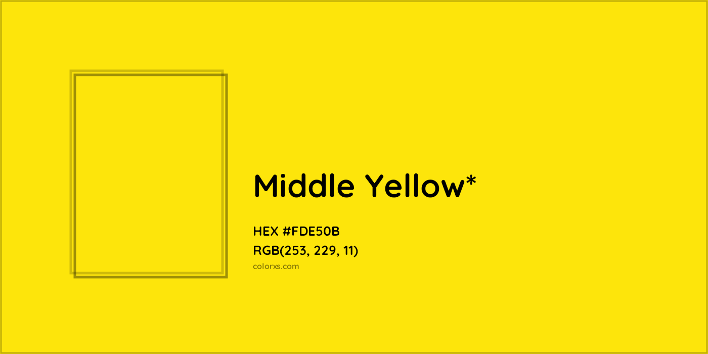HEX #FDE50B Color Name, Color Code, Palettes, Similar Paints, Images