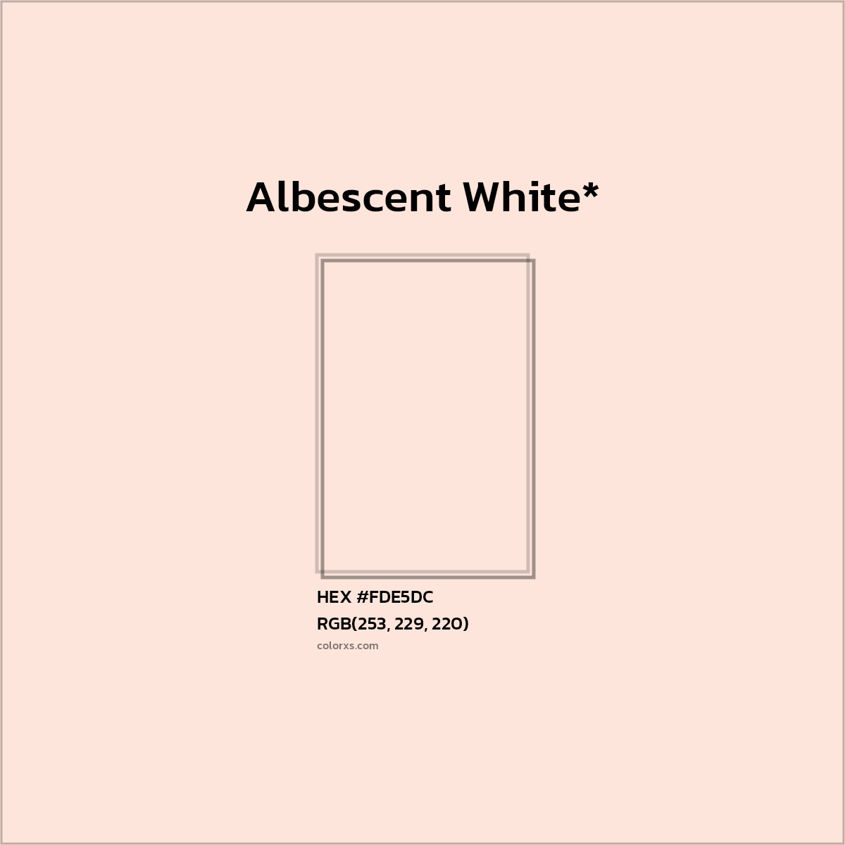 HEX #FDE5DC Color Name, Color Code, Palettes, Similar Paints, Images