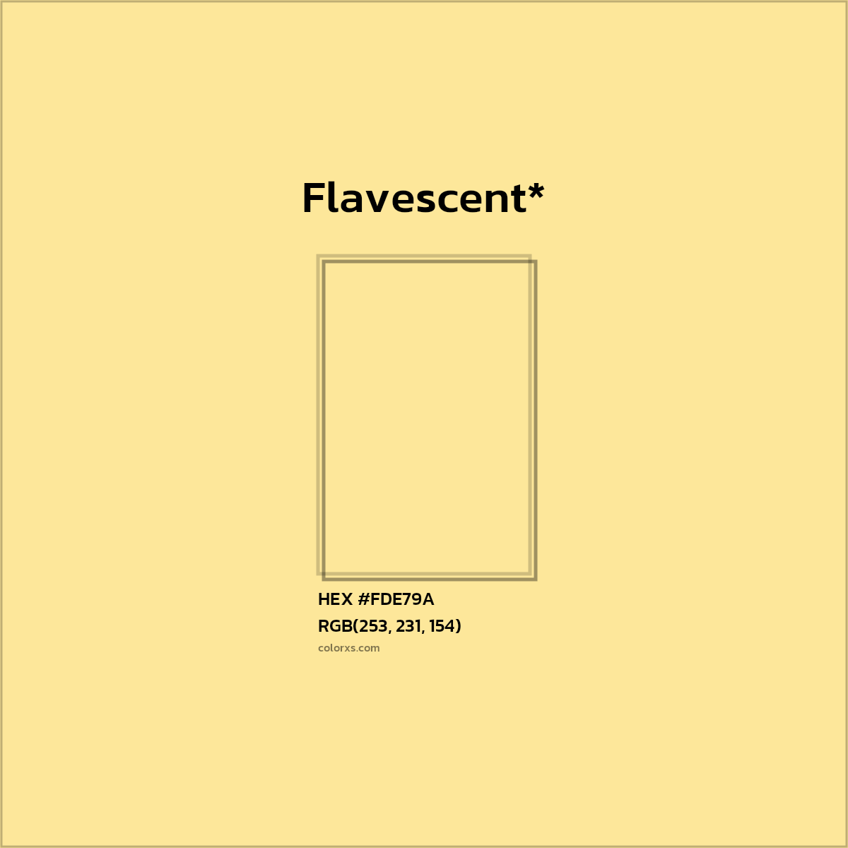 HEX #FDE79A Color Name, Color Code, Palettes, Similar Paints, Images