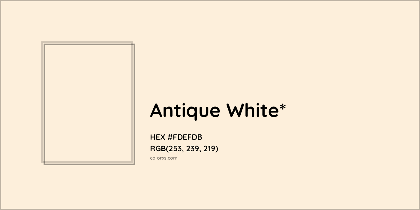 HEX #FDEFDB Color Name, Color Code, Palettes, Similar Paints, Images