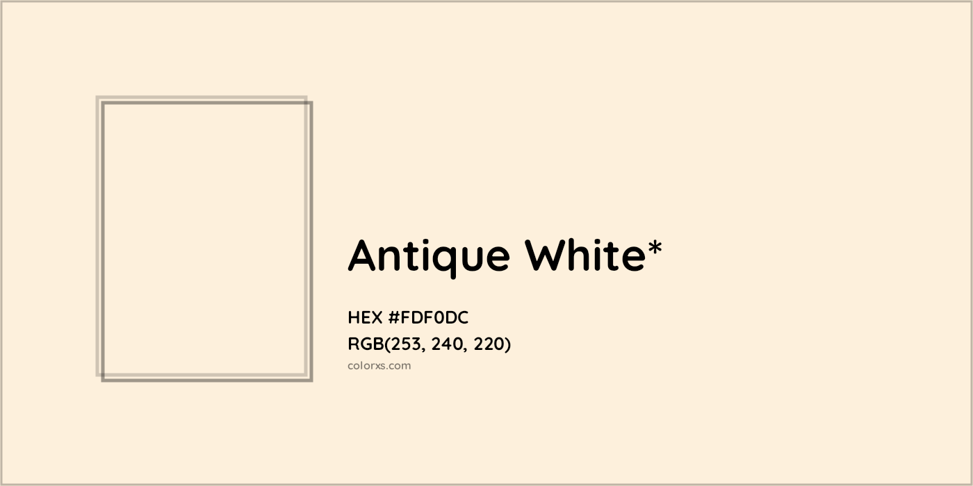 HEX #FDF0DC Color Name, Color Code, Palettes, Similar Paints, Images