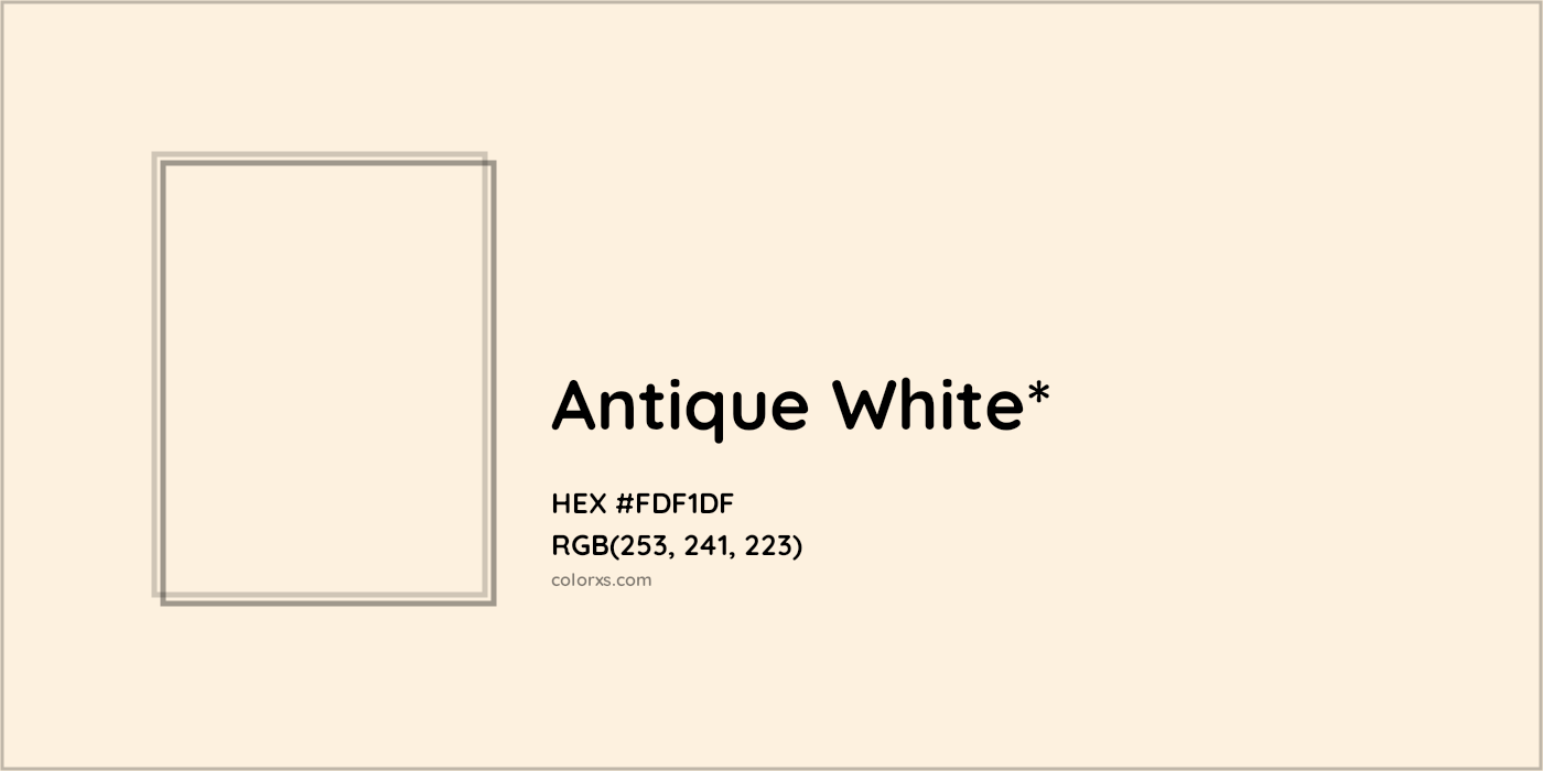 HEX #FDF1DF Color Name, Color Code, Palettes, Similar Paints, Images