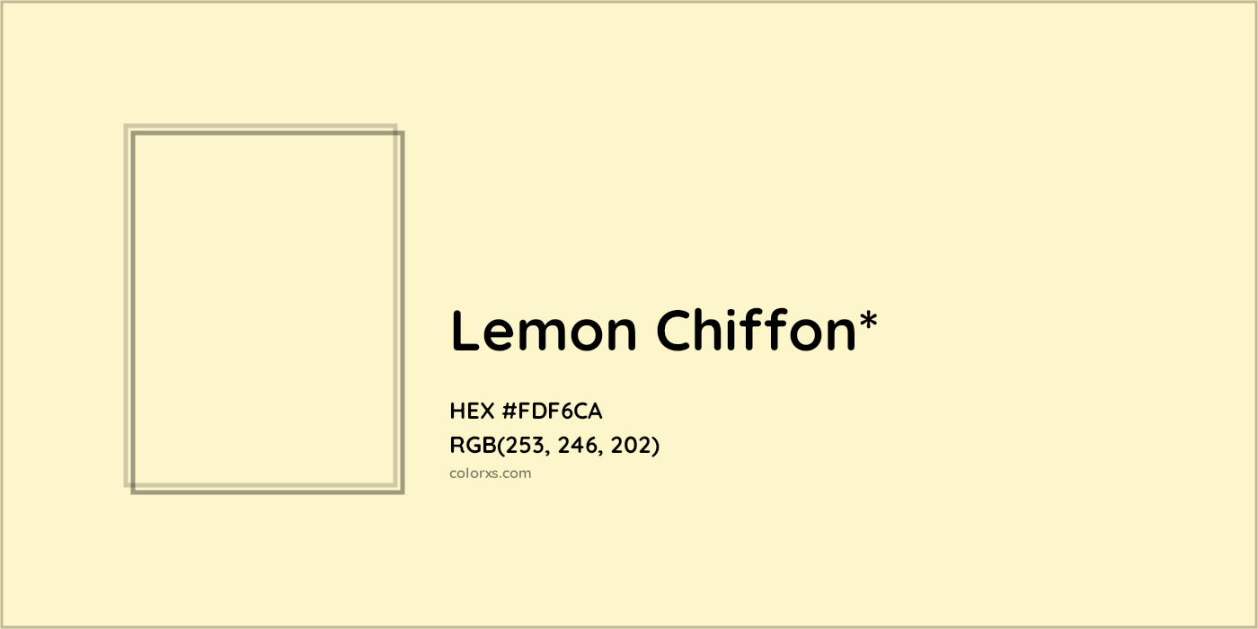 HEX #FDF6CA Color Name, Color Code, Palettes, Similar Paints, Images