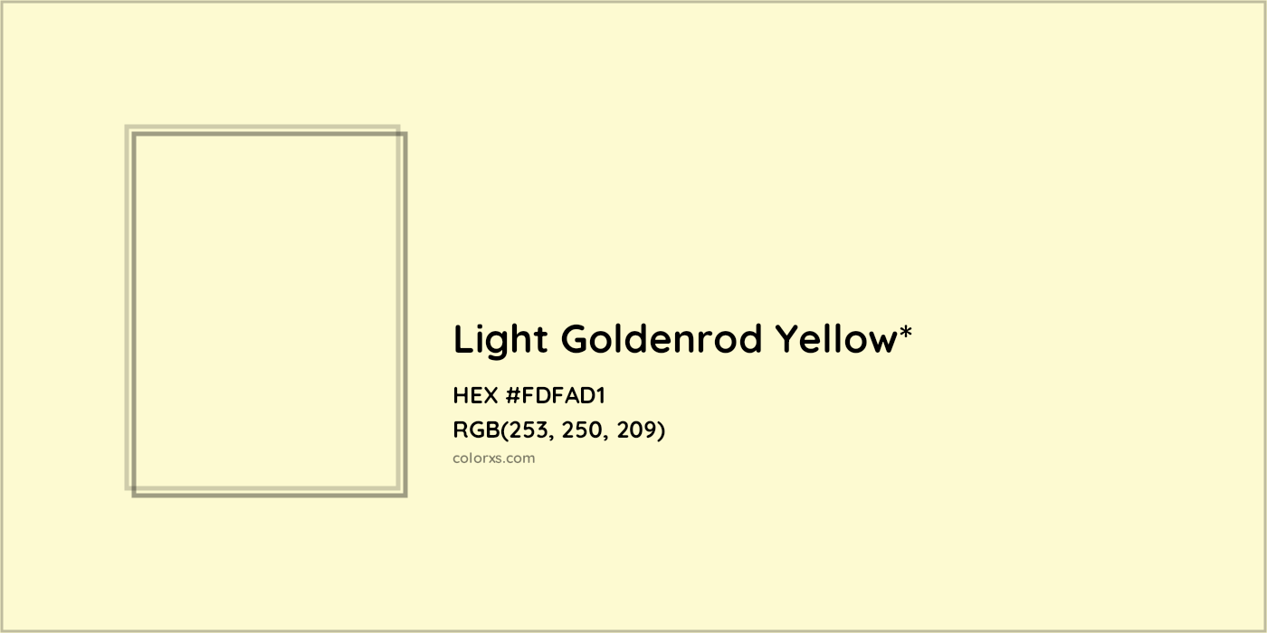 HEX #FDFAD1 Color Name, Color Code, Palettes, Similar Paints, Images
