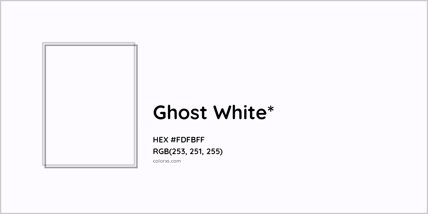 HEX #FDFBFF Color Name, Color Code, Palettes, Similar Paints, Images