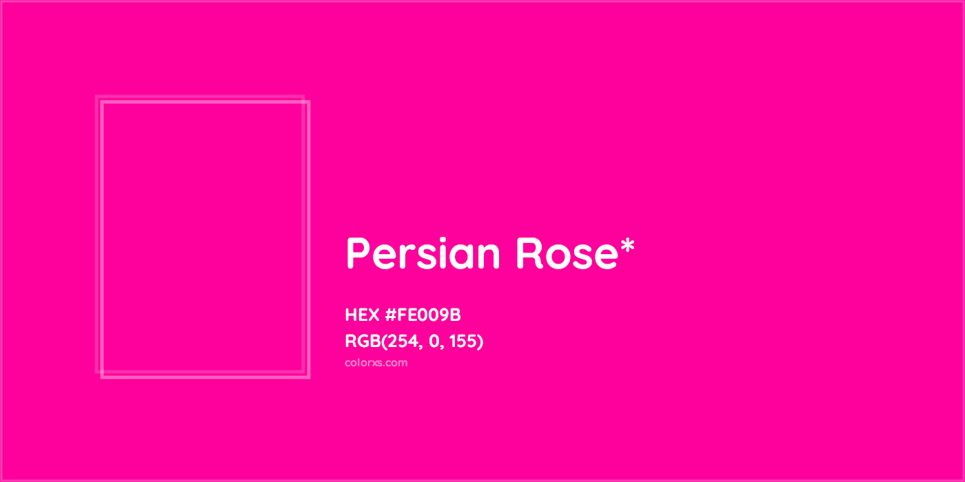 HEX #FE009B Color Name, Color Code, Palettes, Similar Paints, Images