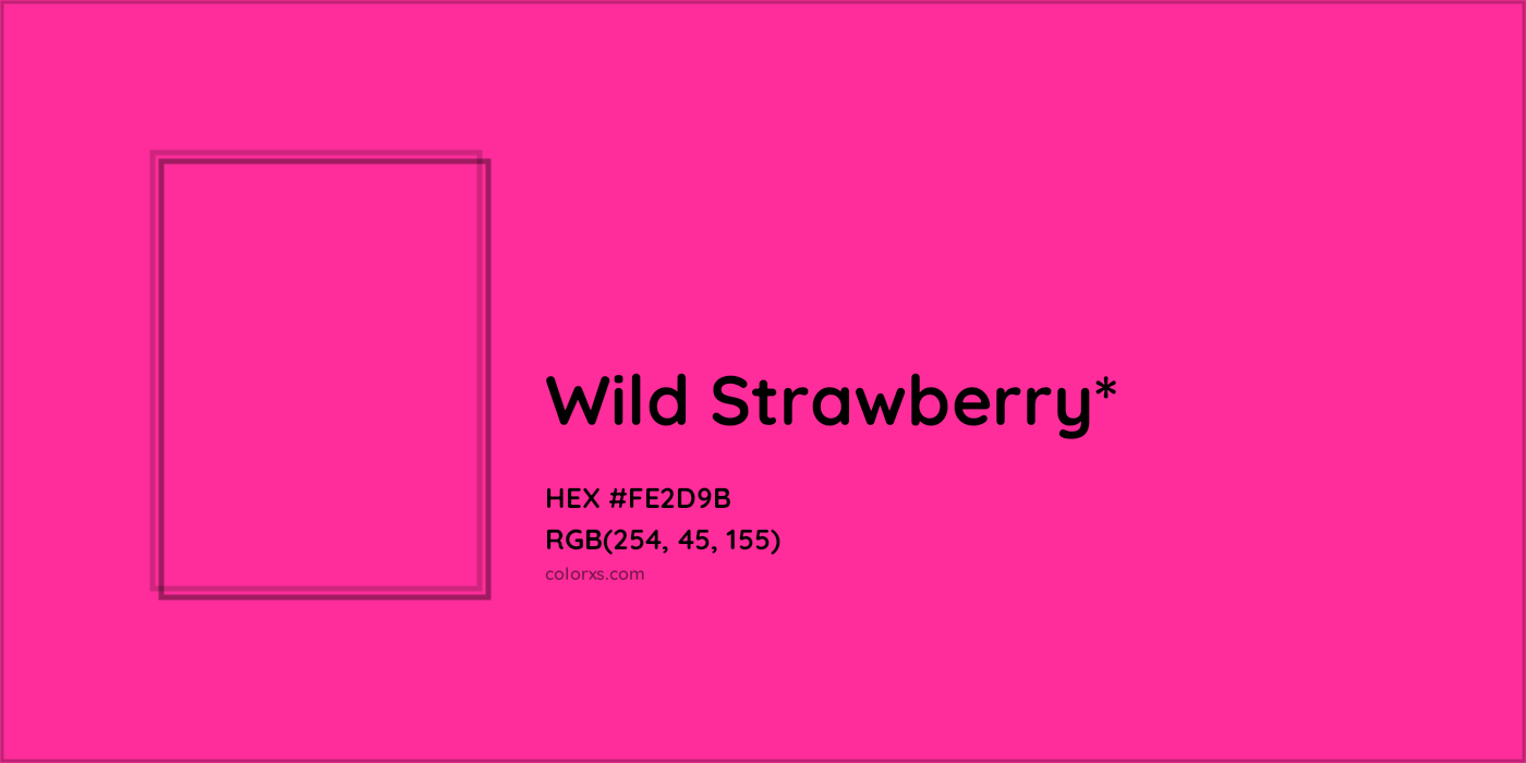 HEX #FE2D9B Color Name, Color Code, Palettes, Similar Paints, Images