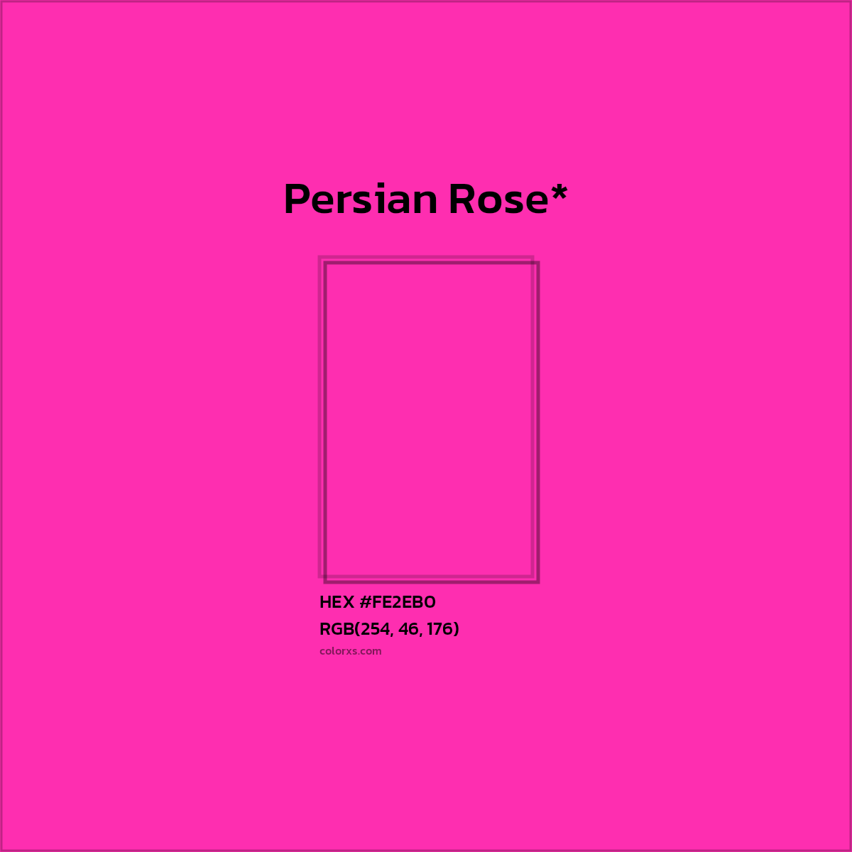 HEX #FE2EB0 Color Name, Color Code, Palettes, Similar Paints, Images