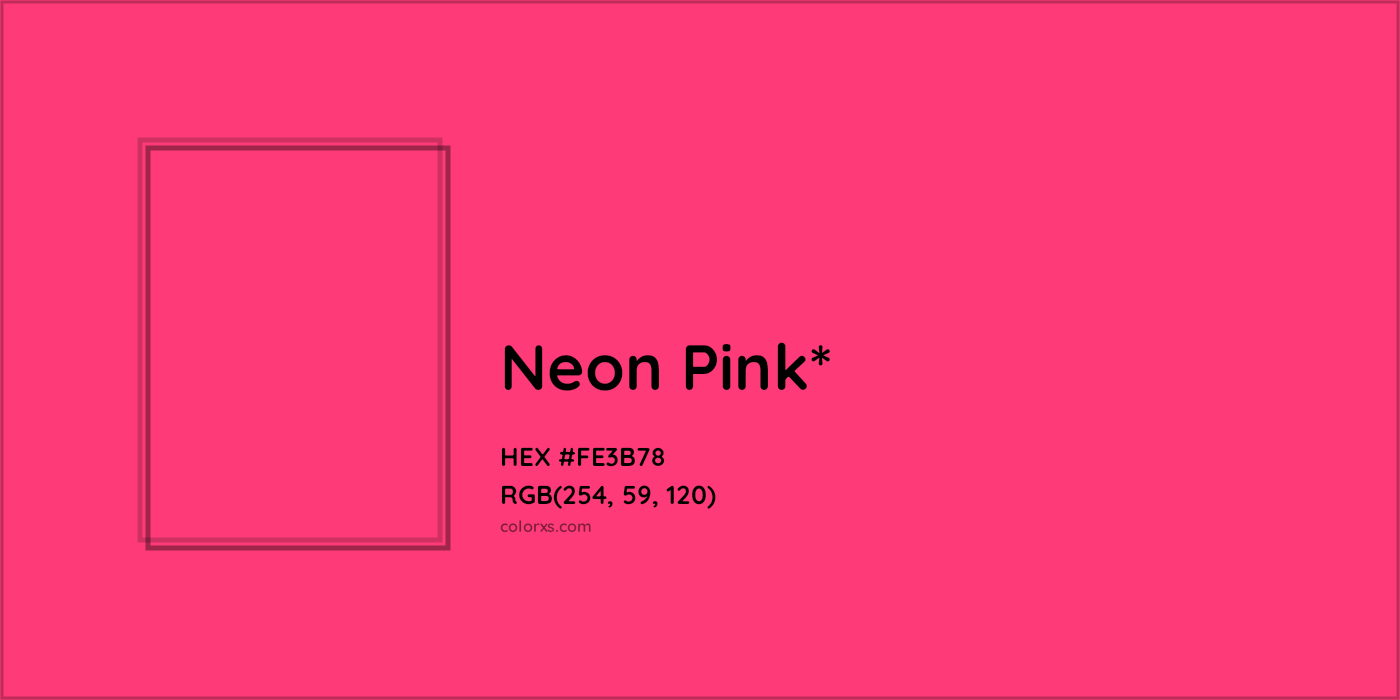 HEX #FE3B78 Color Name, Color Code, Palettes, Similar Paints, Images