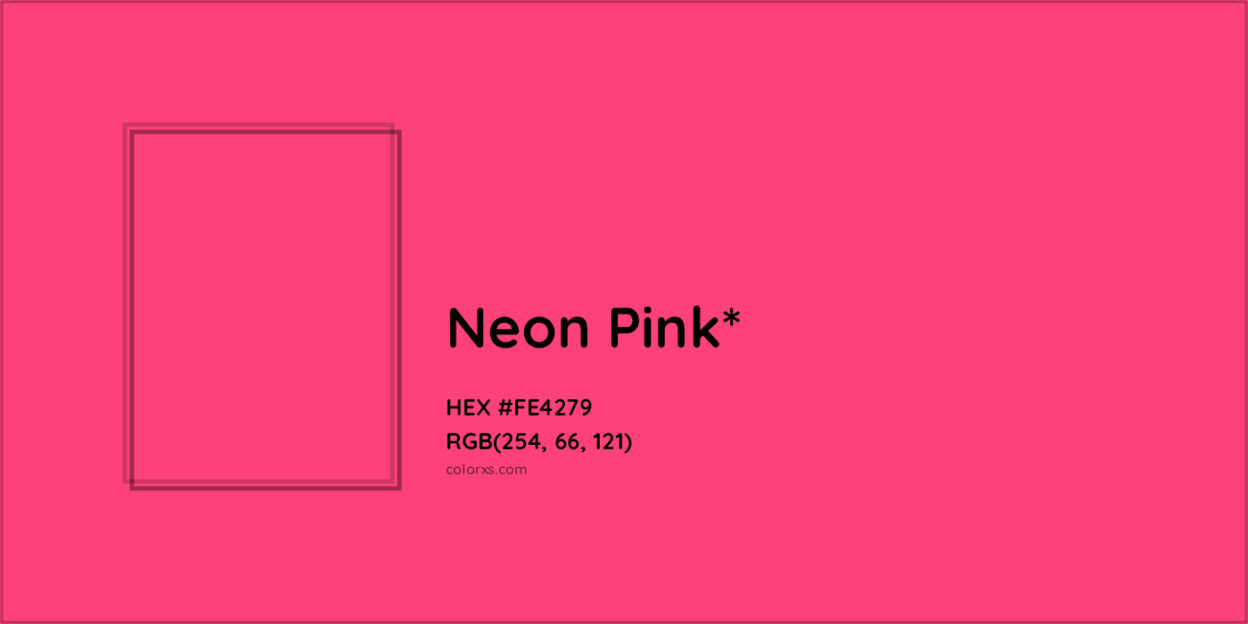 HEX #FE4279 Color Name, Color Code, Palettes, Similar Paints, Images