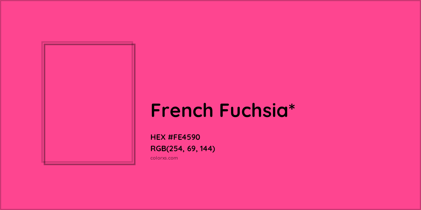 HEX #FE4590 Color Name, Color Code, Palettes, Similar Paints, Images