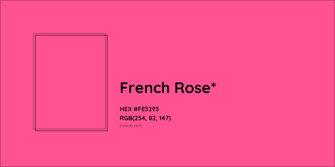 HEX #FE5293 Color Name, Color Code, Palettes, Similar Paints, Images