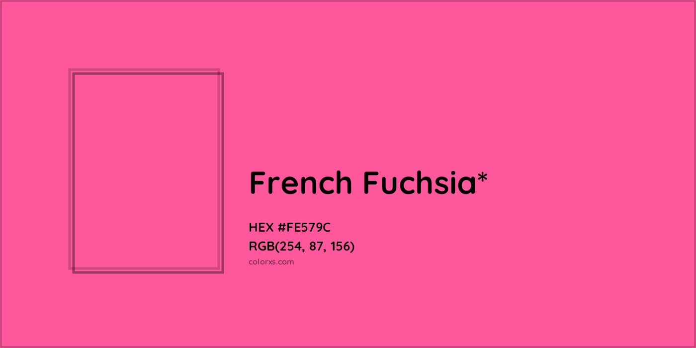 HEX #FE579C Color Name, Color Code, Palettes, Similar Paints, Images