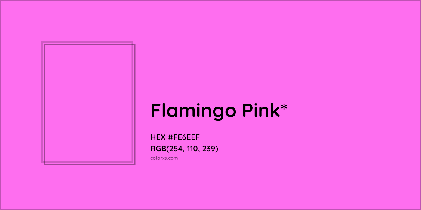 HEX #FE6EEF Color Name, Color Code, Palettes, Similar Paints, Images